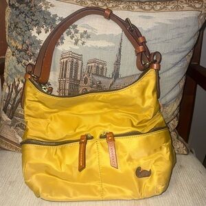 Dooney & Bourke Yellow Hobo small shoulder bag purse